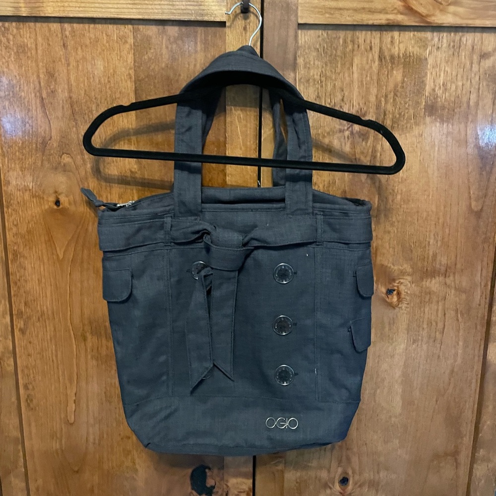 Ogio, laptop purse; blue; many pockets, great for travel, never used
